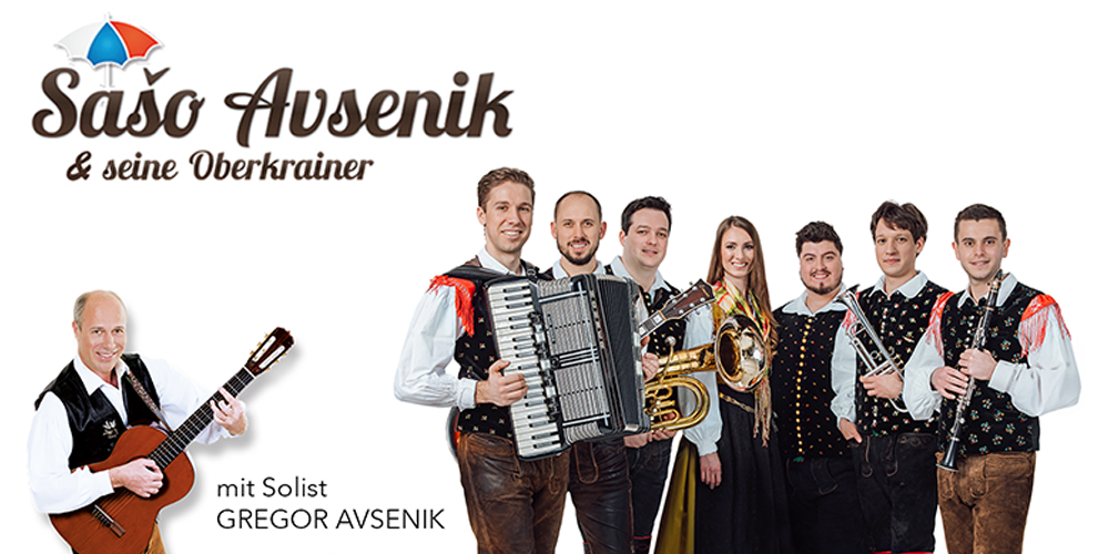 Tickets Saso Avsenik und seine Oberkrainer, Komm mit uns nach Oberkrain! in Deggendorf